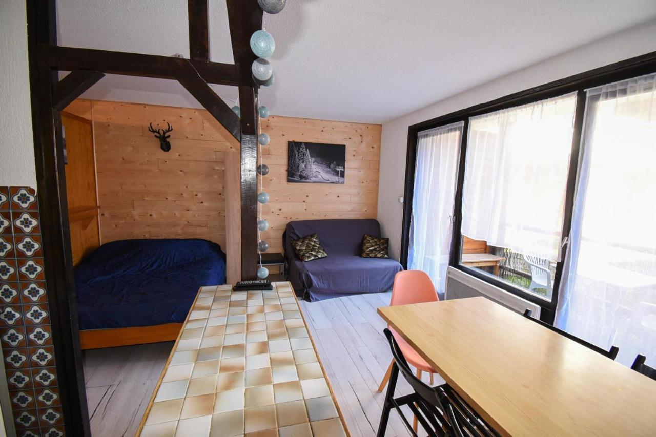 Relai S11: Ski-Side Studio with Mountain View and Wi-Fi Saint-Jean-d'Aulps Exterior photo