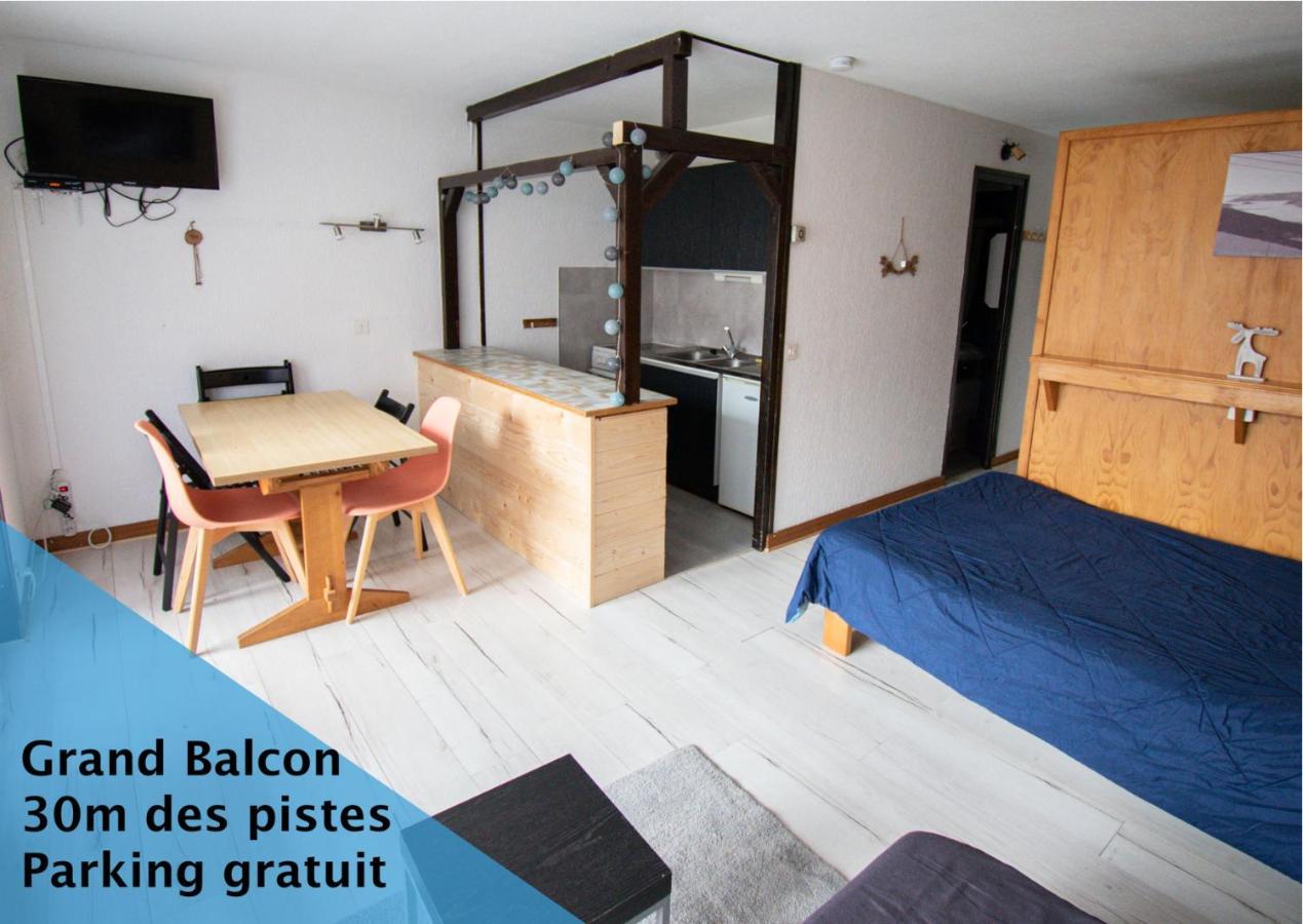 Relai S11: Ski-Side Studio with Mountain View and Wi-Fi Saint-Jean-d'Aulps Exterior photo