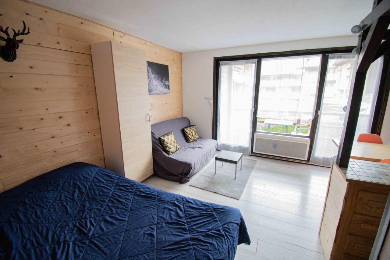 Relai S11: Ski-Side Studio with Mountain View and Wi-Fi Saint-Jean-d'Aulps Exterior photo
